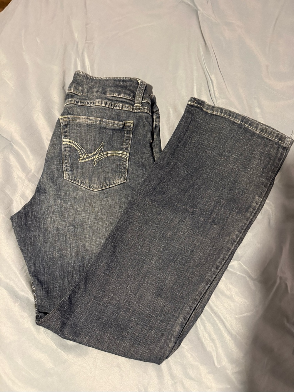 Wrangler Women's Dark Blue Bootcut Jeans